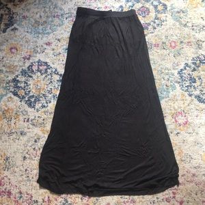 H&M Black Maxi Skirt Size S